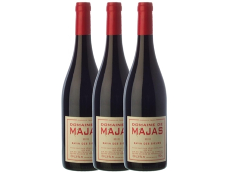 Vino DOMAINE DE MAJAS Domaine De Majas Ravin Des Sieurs Syrah Vin De Pays Côtes Catalanes Joven (0.75 L - 3 unidades)