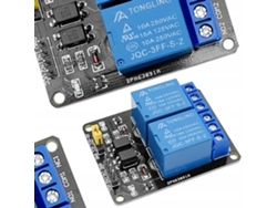 Rosfix Módulo de 2 canales Przekaźnika 12v Arduino