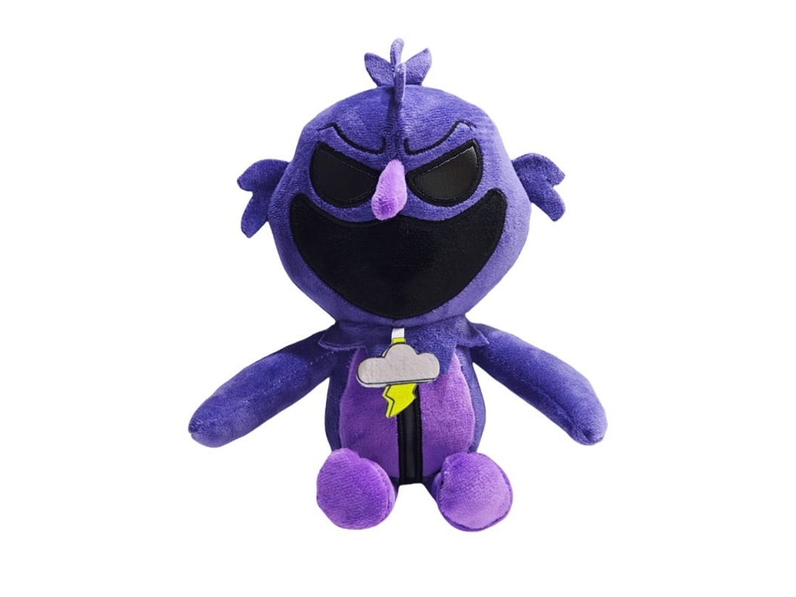Peluche De Criaturas Pesadilla - Pájaro Morado Boca Grande Mini 80-90g 25cm