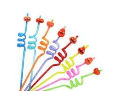 8 Palitos Reutilizables Con Forma De Calabaza Para Decorar Fiestas De Halloween