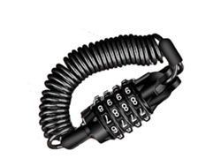 Candado De Bicicleta Con Cable, Candado De Combinación Para Bicicleta, Ligero Y Portátil 1.5m