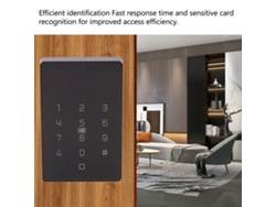 Sistema De Control De Acceso Con Tarjeta Rfid Y Teclado Para Puertas De Vidrio Y Hierro