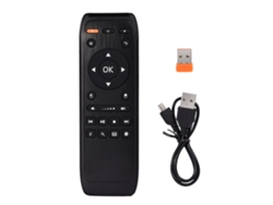 Mini Teclado Y Ratón Inalámbricos Con Control Remoto Para Tv, Pc, Android, Ios Y Smartphones.