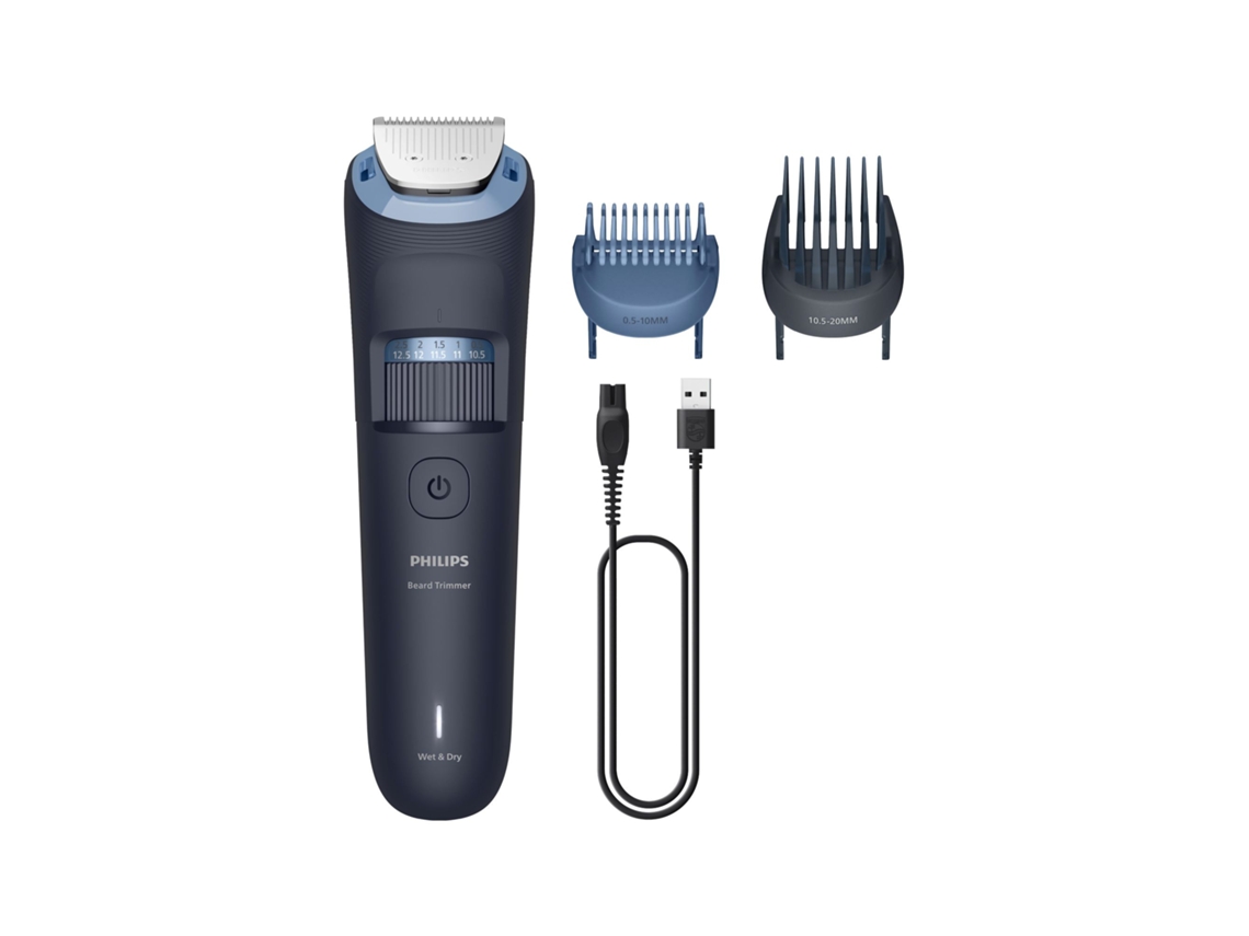 Recortadora de Barba PHILIPS BT3665/15 (Autonomía: 80 min - Batería)