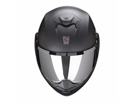 Casco modular para moto SCORPION Exo-Tech Evo Carbon Solid ECE 22-06 S
