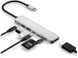 Adaptador concentrador USB-C para MacBook Air y MacBook Pro