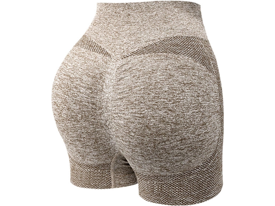 Braguitas Cortas Sin Costuras De Talle Alto Para Mujer - Diseño Transpirable