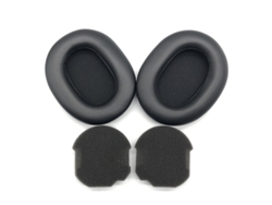 Almohadillas Para Auriculares Sony Wh-1000xm5 (un Par), Incluye Almohadillas De Espuma, Color Negro Czhhmart