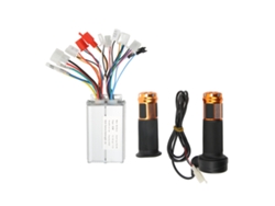 2026-controlador Sin Escobillas 350w 36v 48v Con Mango De Acelerador Para Bicicleta Eléctrica Motocicleta
