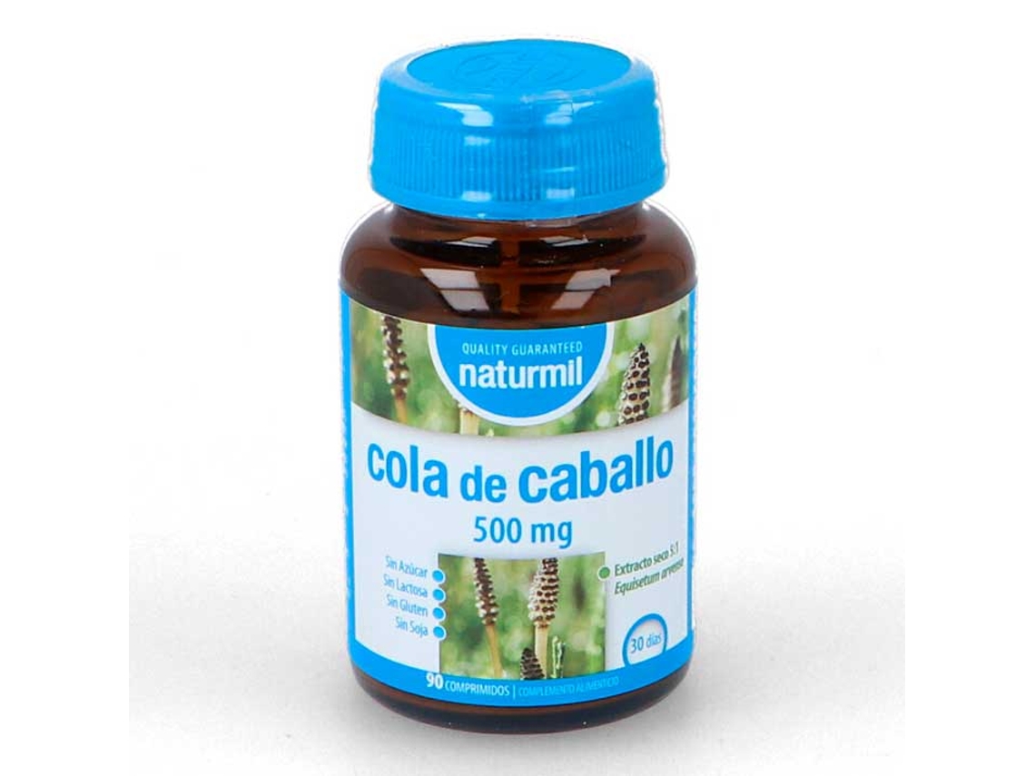 Complemento Alimentar NATURMIL De Caballo 500 Mg 90 Comprimidos