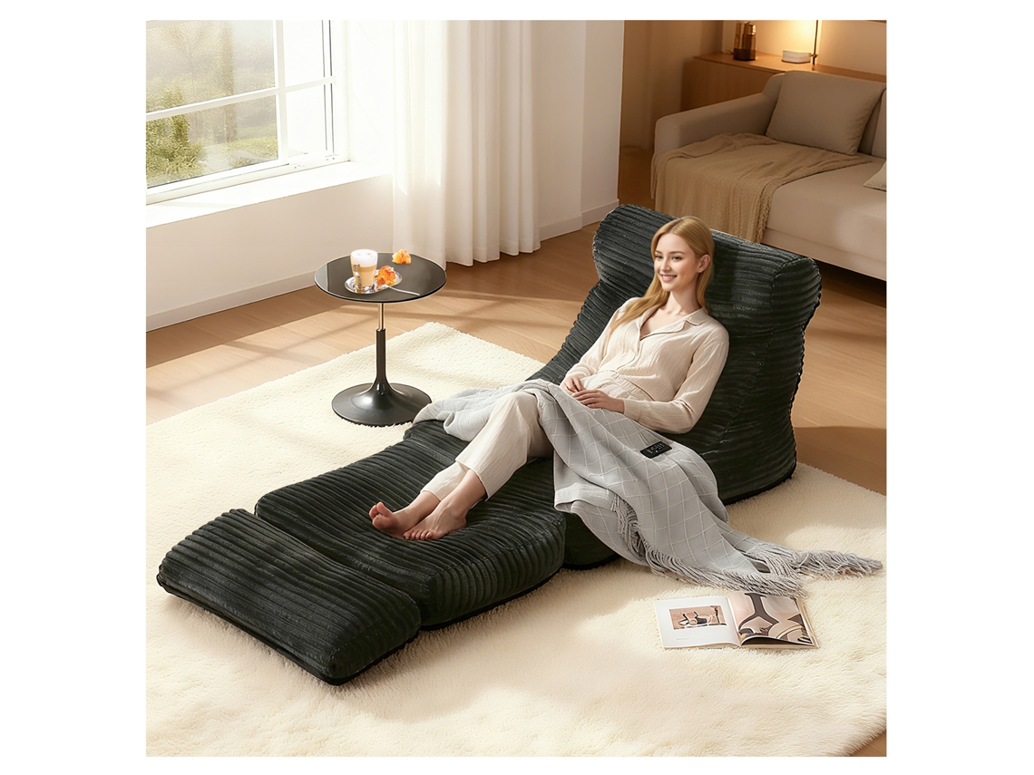 Chaise modular Qe Heise: asiento y cama 2 en 1 para la vida moderna. Zkaka