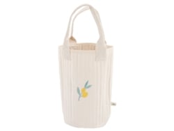 Bolsa Para Mamadeira De Algodão Com Estampa Bordada Azeitona Portátil Para Bebê