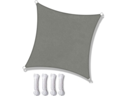 Vela De Sombra Rectangular Impermeable Resistente Poliéster