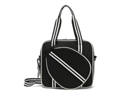 Bolso de hombro Peak Racquet con correa ajustable, negro, Hexinyigjly