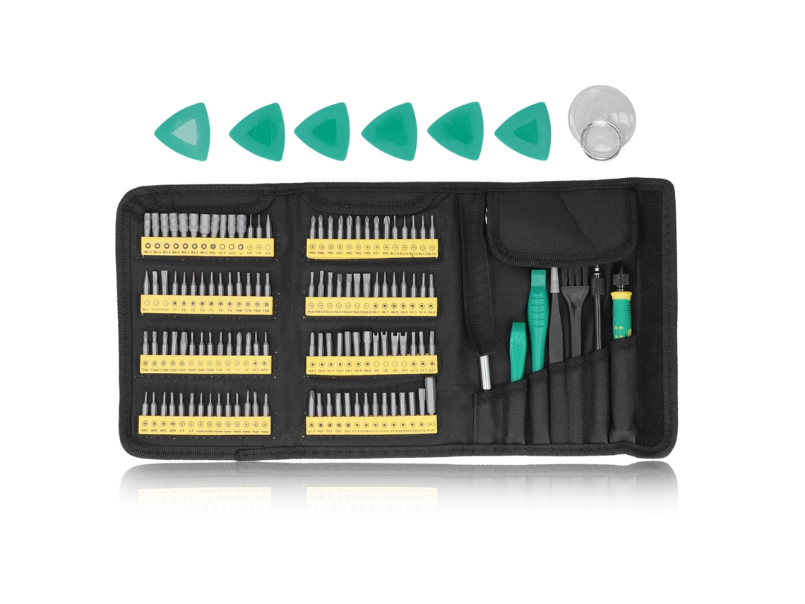 Kit de destornilladores eléctricos (reparaciones precisas, para PC y celular)