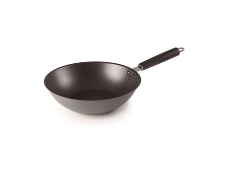 Wok De Acero Antiadherente - Negro 28 X 8,5 Cm LACOR