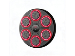 Máquina de boxeo Bluetooth para entrenamiento, soporte de pared para golpes, equipo de música electrónica roja DIGITALLAB