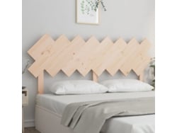 Cabecero De Cama Madera Maciza De Pino 159,5x3x80,5 Cm