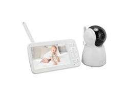 Monitor para bebés con visión nocturna, 3 intercomunicadores, alcance de 305 metros (1000 pies), enchufe europeo.