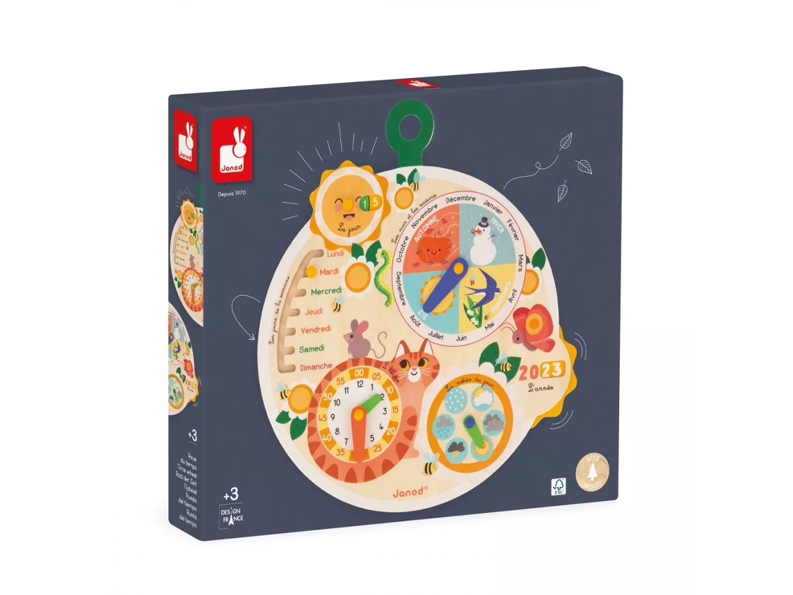 Calendar Time Wheel JANOD (3 años)