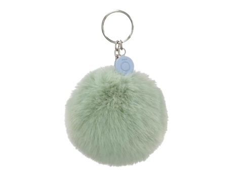 Green Pompom Enso Key Holder