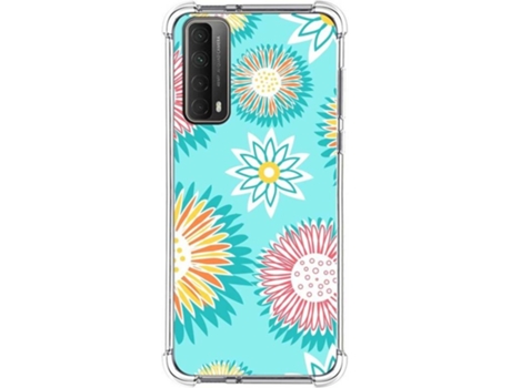 Carcasa Huawei P Smart 2021 TUMUNDOSMARTPHONE Dibujos Antigolpes Flores 05 Multicolor