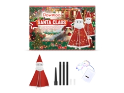 Set de decoración navideña de Papá Noel