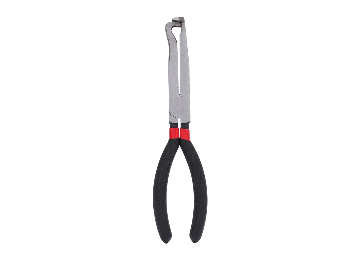 Alicates multifuncionales de acero al carbono de largo alcance para mantenimiento de circuitos y cables.