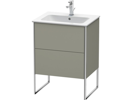 DURAVIT XSquare Vanity unit vertical 61.0 x 47.8 cm, 2 cajones, para lavabo ME de Starck 233663