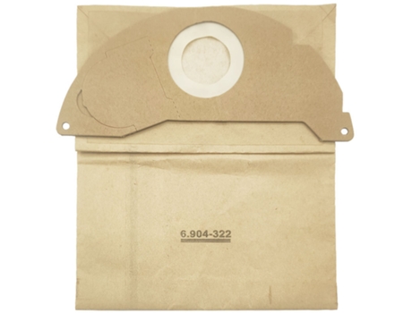 Accesorio de Aspiradora SUNMOSTAR para Kärcher WD2 Conjunto de 8 Sacos de Filtro de Papel Kärcher 6.904-322.0 Wd 2.200 A2004