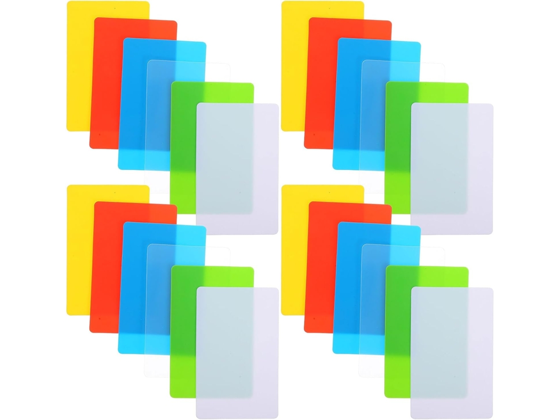 72 Tarjetas De Plástico Imprimibles En Blanco, 8.6 X 5