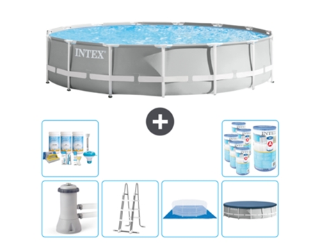 Piscina Tubular INTEX 26724GN-CB41 (14614 L - 457x107cm)