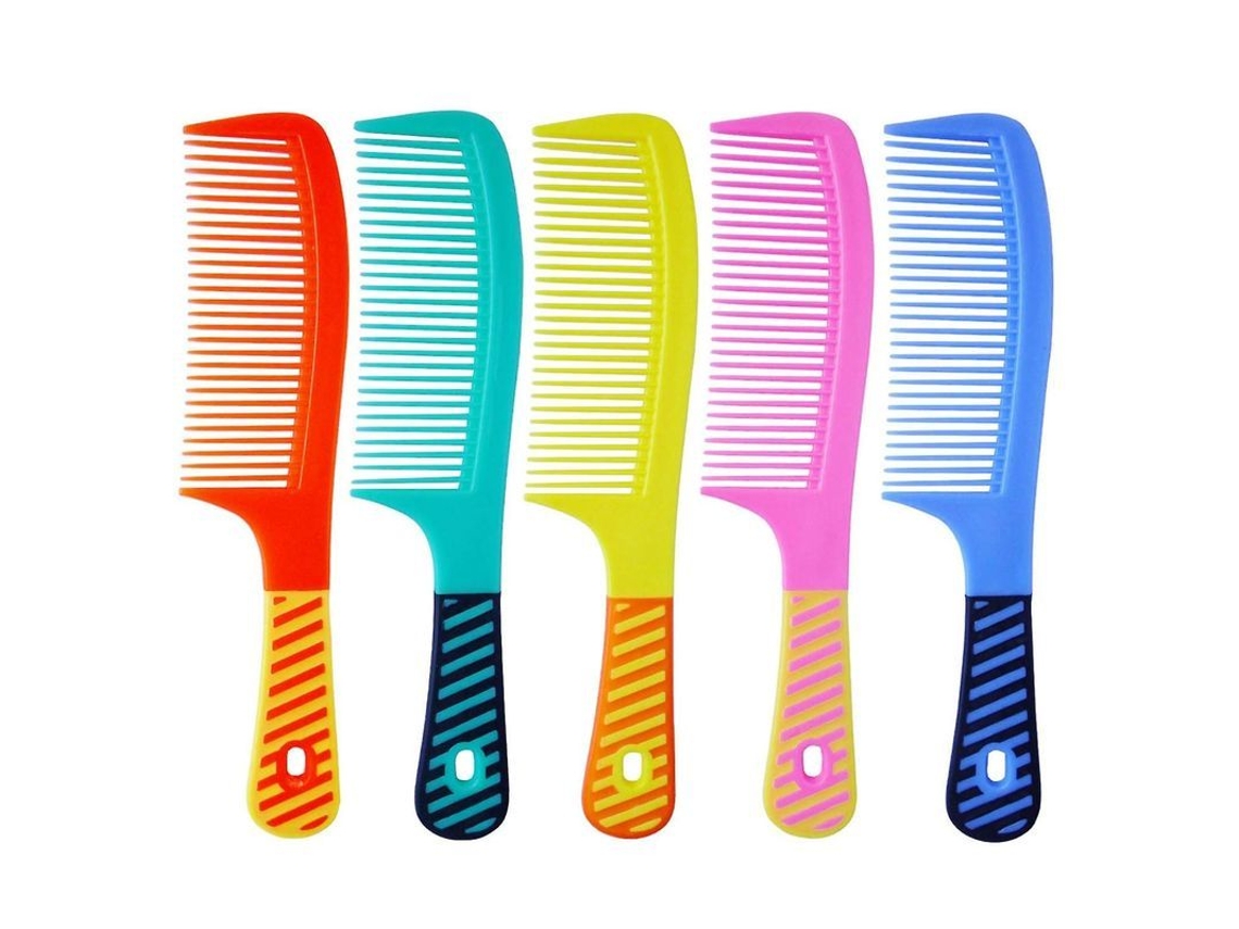 5 Peines Para Mujer, Juego De Peines, Peine Redondo Con Mango Para Peinar El Cabello.