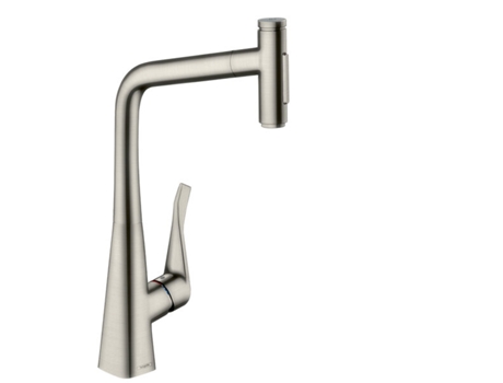 HANSGROHE Metris Select M71 Monomando de cocina 320, ducha extraíble, 2jet, sBox