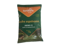 Polvilhar Enxofre Fertilizante Ce Aplicação Direta na Planta Autorizado para Uso em Pomar e Jardim Saco 1 kg FERTIBERIA