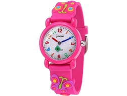 Reloj infantil analógico de cuarzo 3D Zruxe GOKOCO con diseño de dibujos animados para niños y niñas.