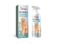 Desodorante en spray para mascotas Yegbong para una frescura óptima en interiores.