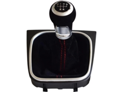 Pomo De Palanca Cambios Manual Para Automóviles En Cuero Gamuza, 5/6 Velocidades, Golf 5 6 Mk5 Mk6 R32 Gti