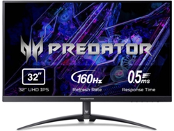 Monitor Gaming ACER XB323QKV3BMIIPHX (31.5'' - LCD - 4K UHD - 1 ms - 160 Hz - Negro)
