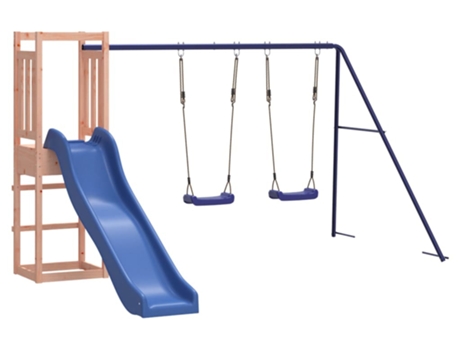 Parque Infantil De Exterior VIDAXL Marrón Madera