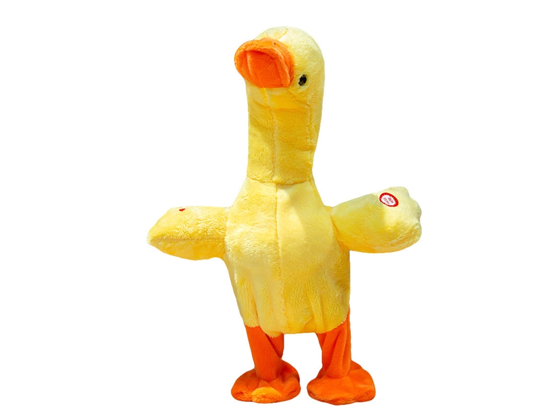 Pato De Peluche Parlante Que Canta Y Camina, Educativo, Amarillo, Recargable.