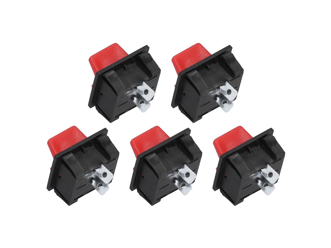 Omni-5 Piezas Interruptor De Palanca 2 Pines Abs Kit De Repuesto Para Motor Diesel 250vac