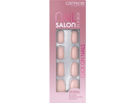 Uñas Postizas CATRICE Nail Salon in a Box Nº 010 Pretty suits me best (24 Unidades)