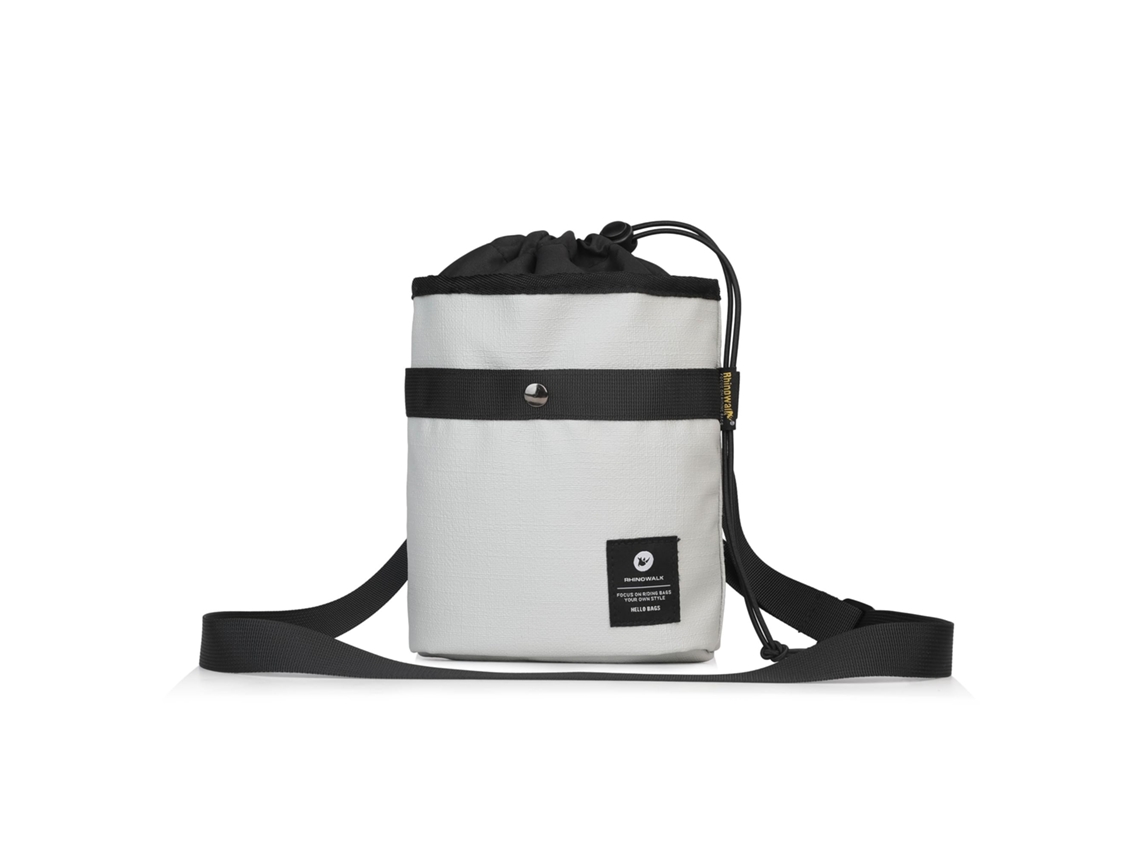 Bolsa Pequeña Para Manillar De Bicicleta - Minibolsita De Hombro Multifuncional Con Bolsillo Para Accesorios De Ciclismo (blanca)