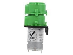 Minibomba peristáltica de doble cabezal para dosificar agua en acuarios, 12 V CC, ideal para niños.