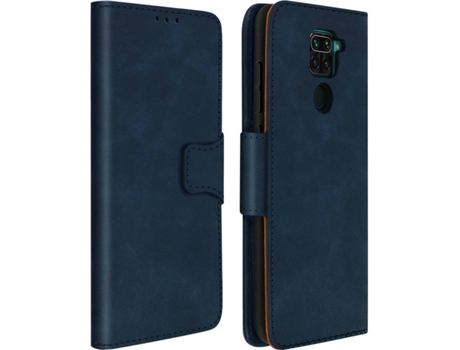 Funda Xiaomi Redmi Note 9 AVIZAR FOLIO-VINT-BL-NT9R Azul