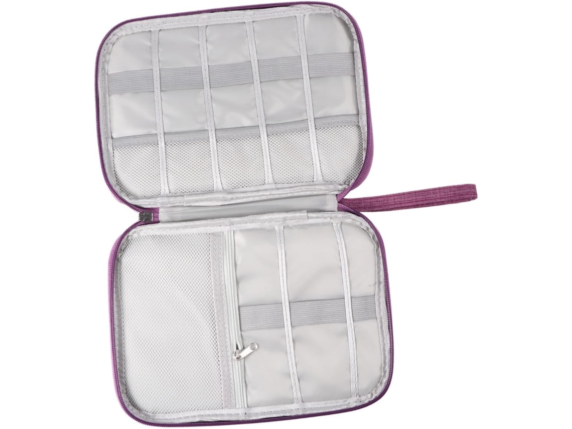 Bolsa De Almacenamiento Para Cable Usb Y Auriculares Bolsa De Transporte Multifunción Para Guardar C