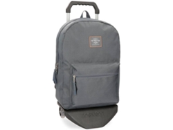 Mochila con Ruedas PEPE JEANS Cross Gris (32 x 44 x 15 cm)
