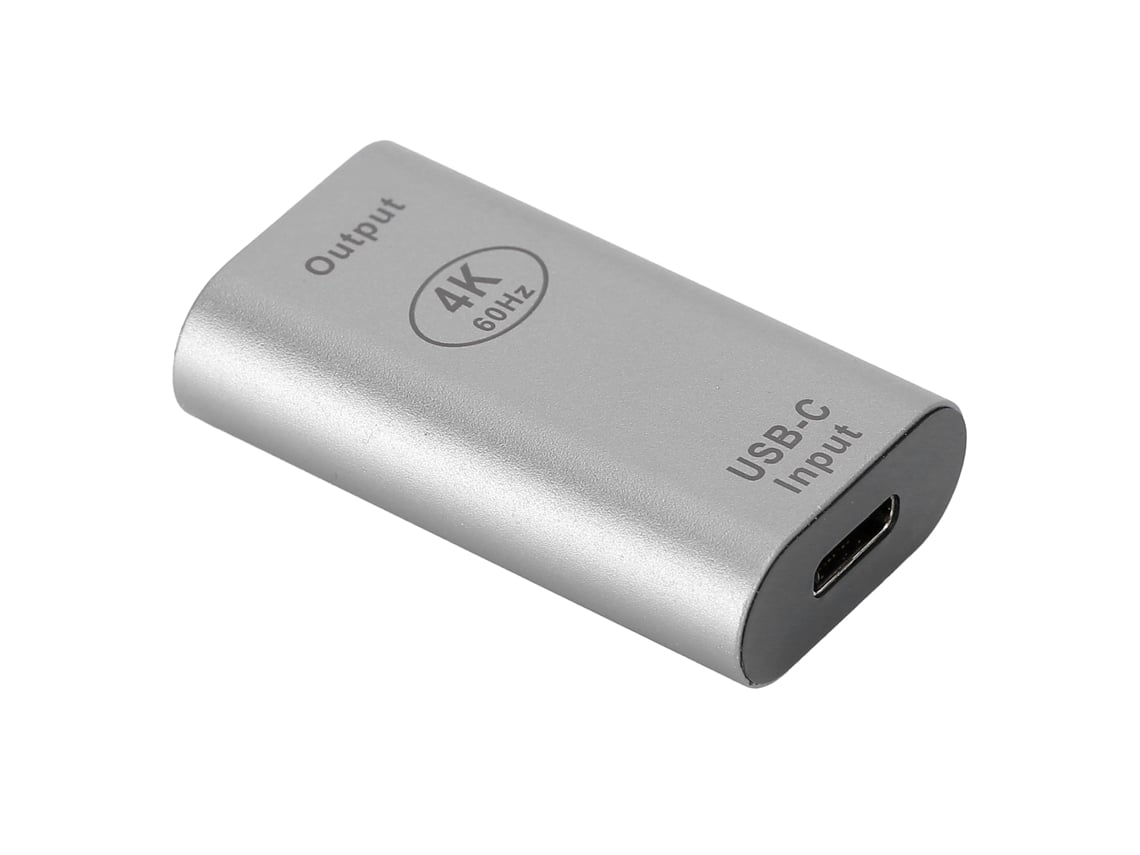 Adaptador Usb-c Hembra A Hdmi Hembra, Mini Convertidor De Video 4k 60hz Para Windows Y Android