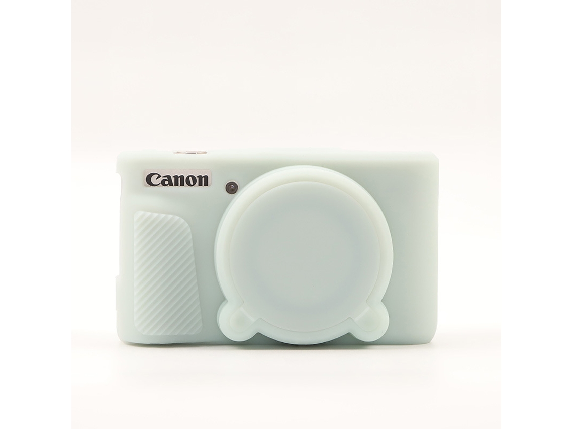 Funda protectora de silicona antiarañazos para Canon SX740 HS / SX730 HS Jelly Green Digitallab